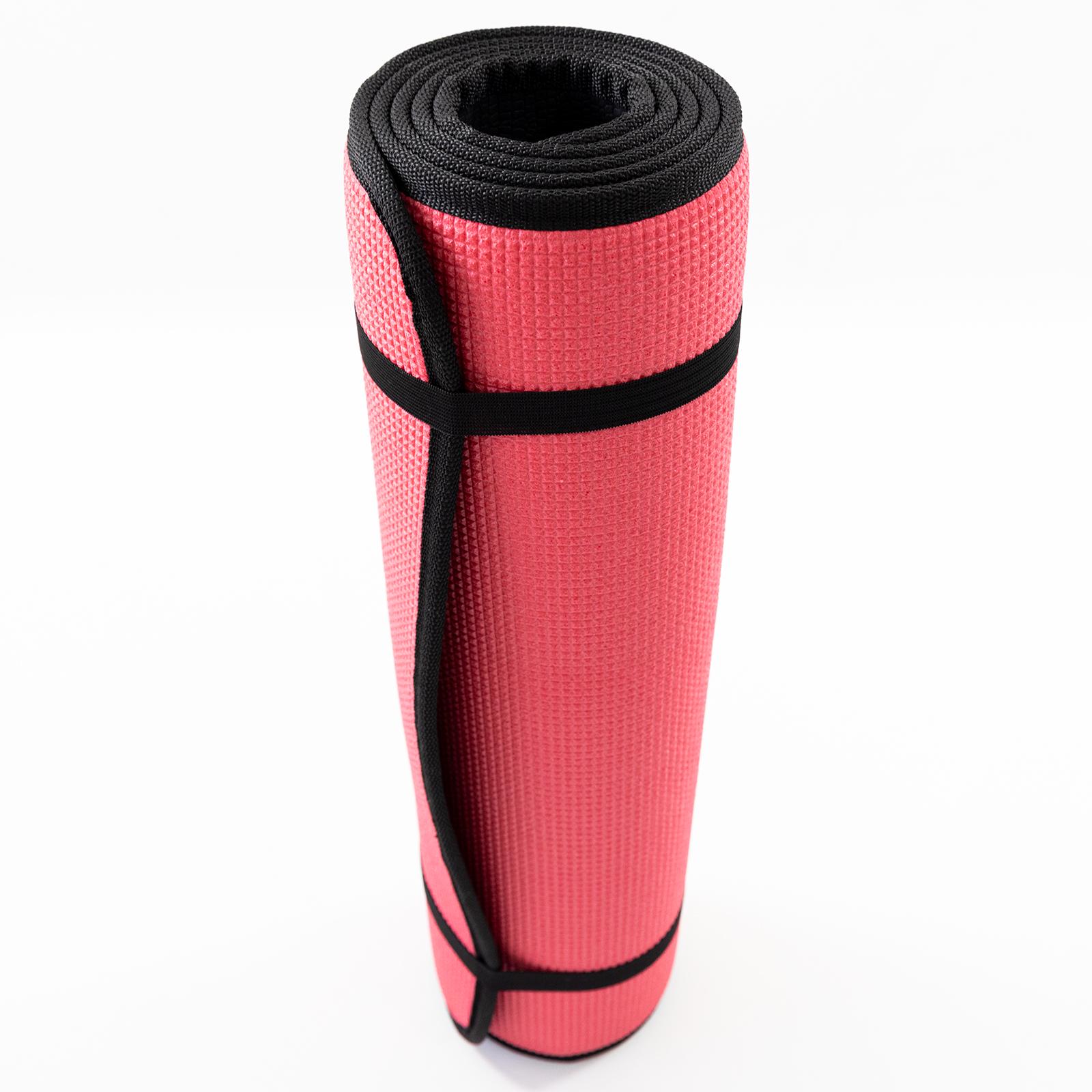 Килимок для йоги та фітнесу EVA двошаровий Osport Yoga Pro/ 8мм (OF-0275) Чорно-червоний - фото 8 Килимок для йоги та фітнесу EVA двошаровий Osport Yoga Pro/ 8мм (OF-0275) Чорно-червоний - фото 8