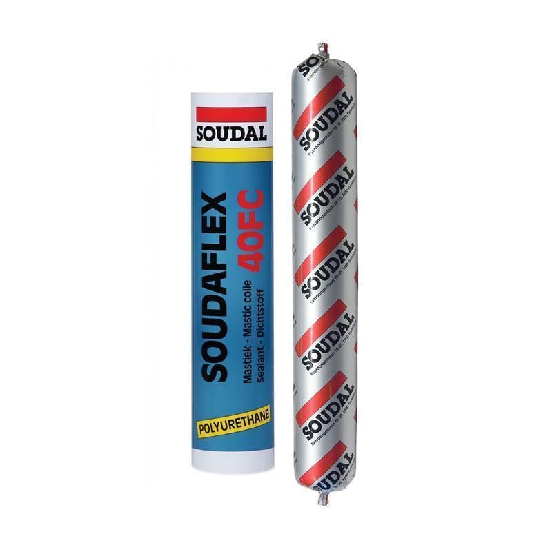 Герметик полиуретановый SOUDAL SOUDAFLEX 40 600 мл 3 шт. Серый (000020000000072602)