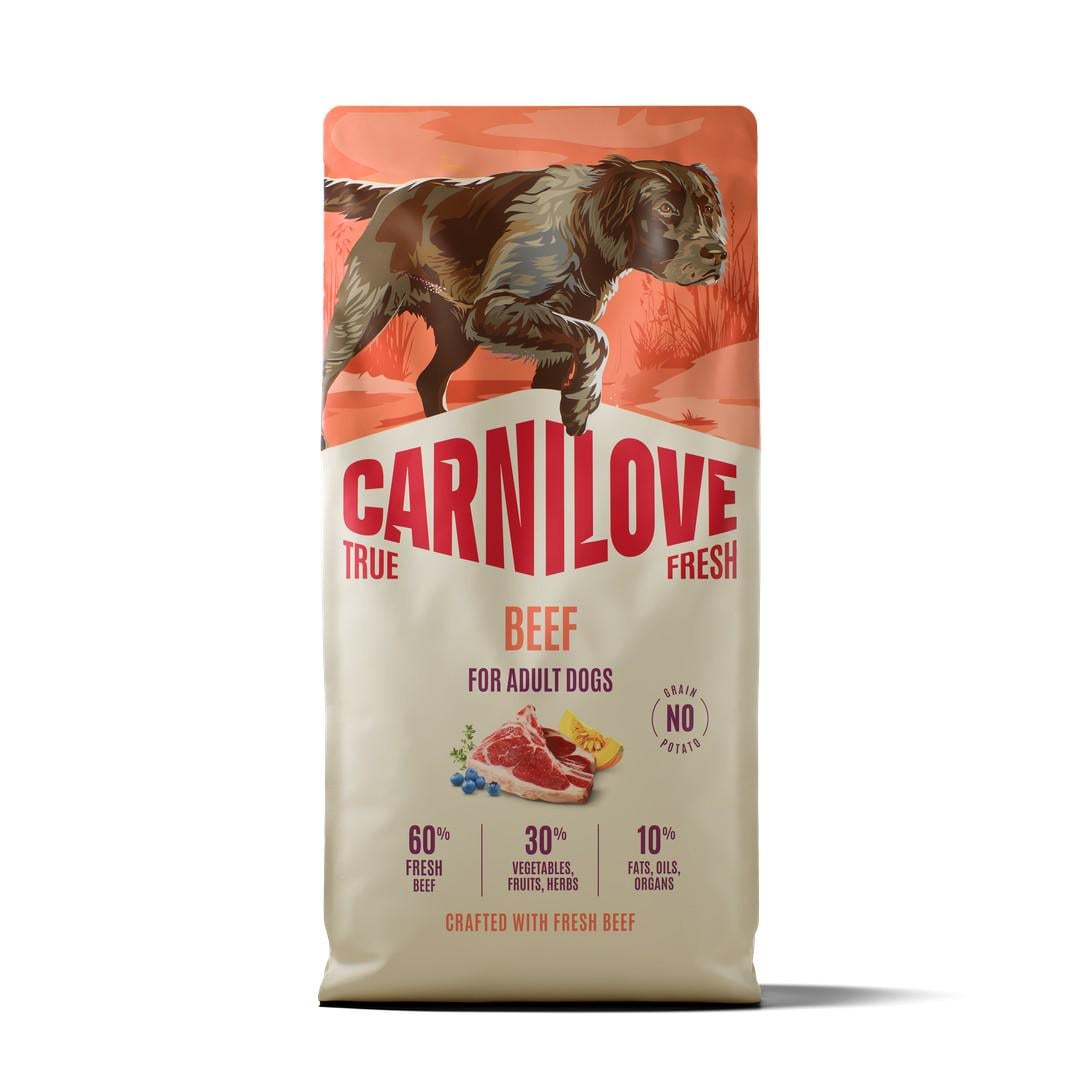 Корм сухой Carnilove True Fresh Beef для собак говядина 12 кг Корм сухой Carnilove True Fresh Beef для собак говядина 12 кг