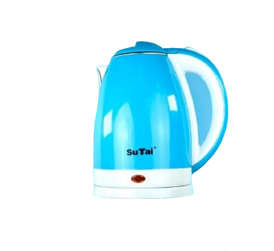 Электрочайник Su Tai ST-8820 нержавеющая сталь Бело-голубой - фото 2 Электрочайник Su Tai ST-8820 нержавеющая сталь Бело-голубой - фото 2