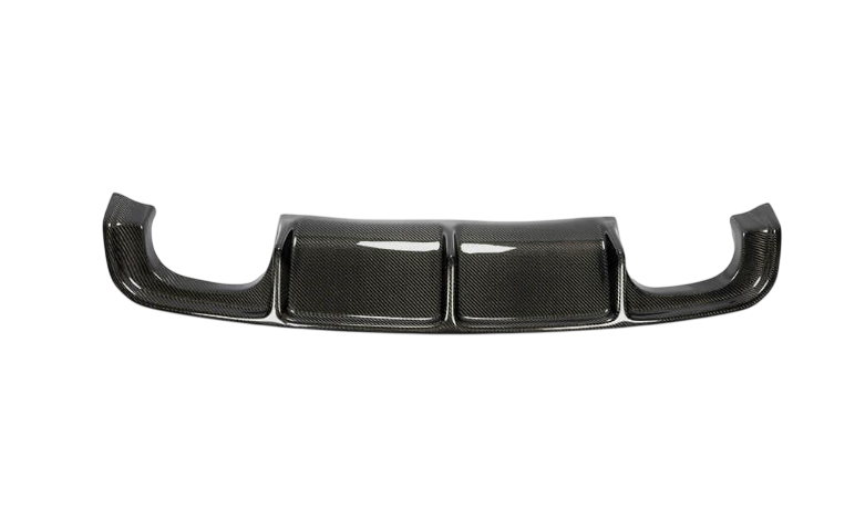 Диффузор заднего бампера DDCarbon V2 для F85 для BMW X5 F-15 2013-2018 гг. натуральный карбон (137067)