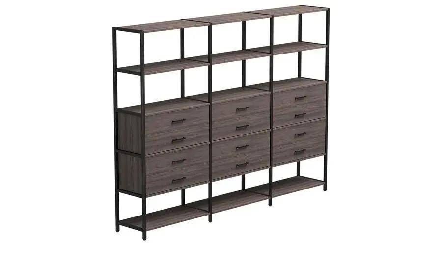 Стеллаж EcoLoft Лофт IN-2671 Коричневый (26516522)