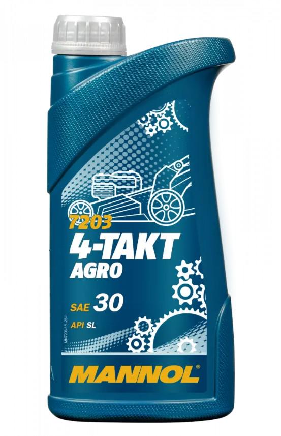 Моторное масло Mannol 7203 4Takt Agro SAE 30 SG 1 л