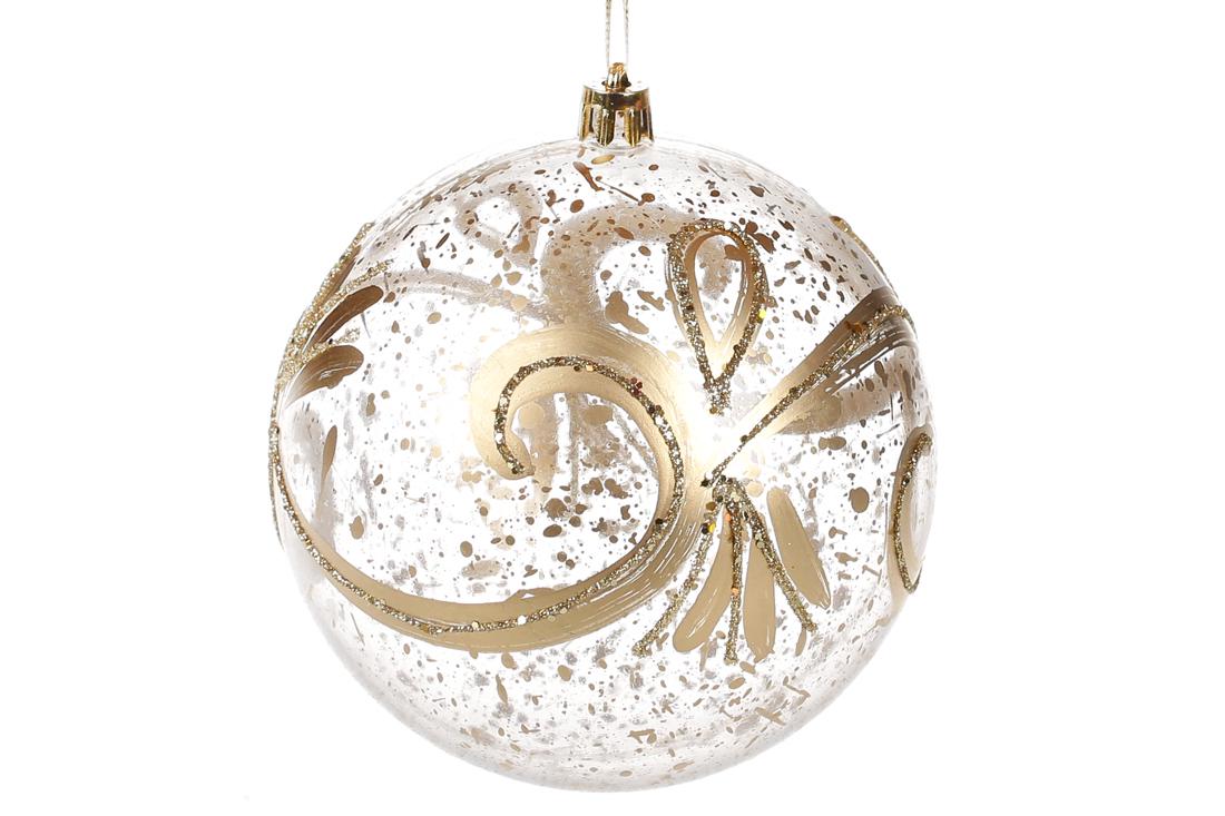 Шар новогодний BonaDi D-10 см 12 шт. (898-123)