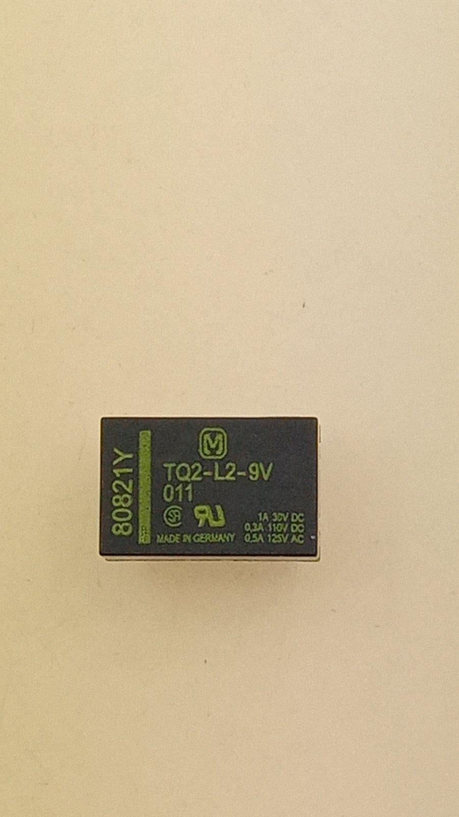Реле Panasonic TQ2-L2-9V 9VDC/0.5A 125VAC 1A 30DC 4x9x5мм (19501)