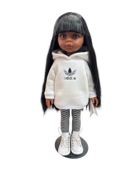 Кукла ароматизированная виниловая подружка Нора мулатка Паола Рейна 14829 32 см