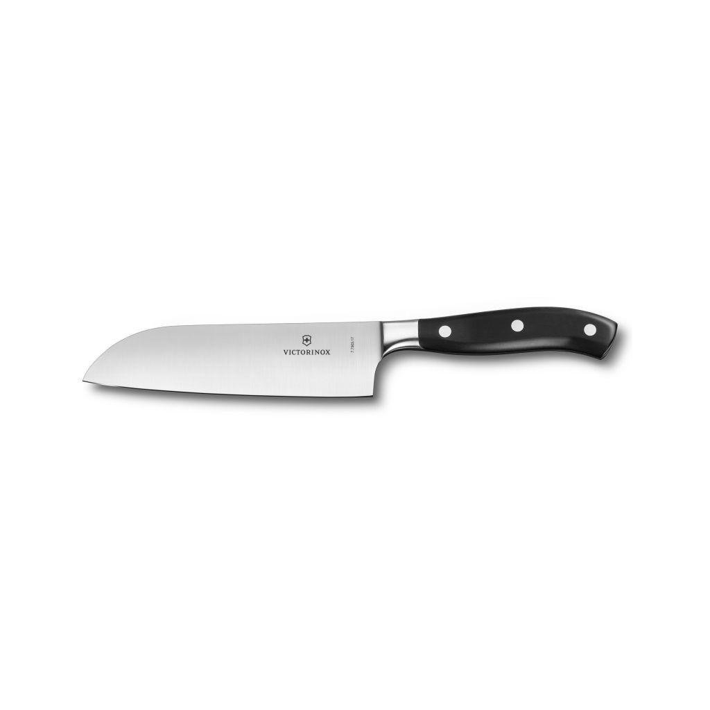 Кухонный нож Victorinox Grand Maitre Santoku 17 см Black (7.7303.17G) Кухонный нож Victorinox Grand Maitre Santoku 17 см Black (7.7303.17G)