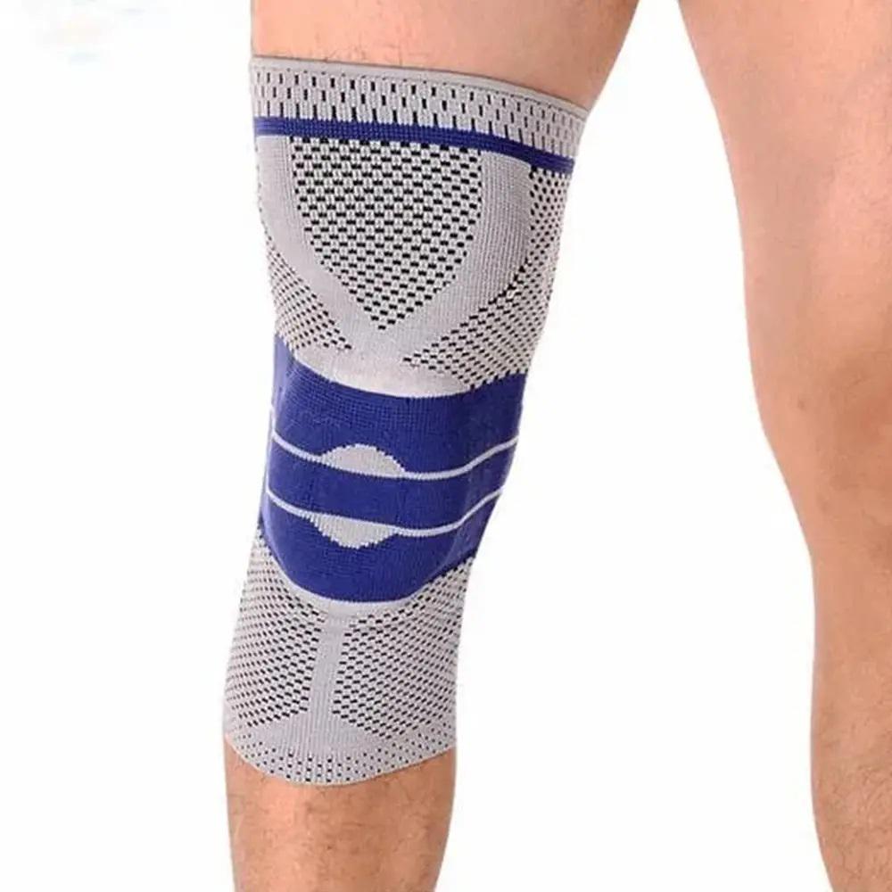 Фіксатор для коліна KNEE SUPPORT XL Сірий (ULT-0361973) - фото 4