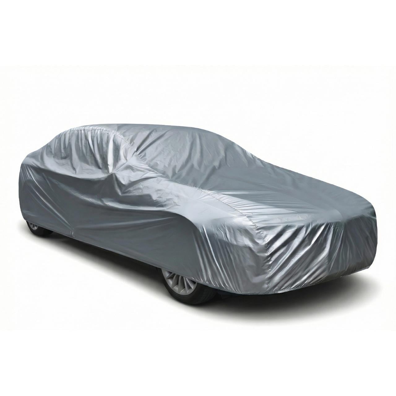 Авточехол для легкового автомобиля водонепроницаемый XL 540х175х120 см Серебристый (21507936)