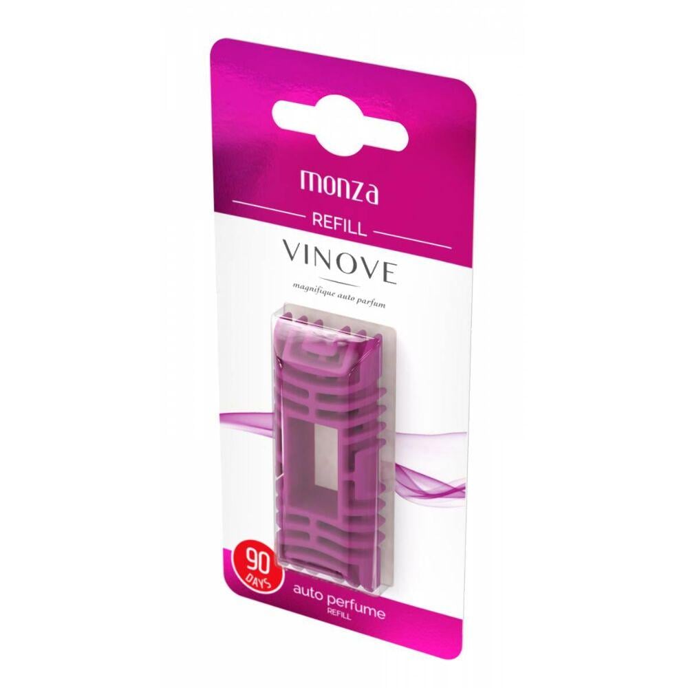 Запасний картридж Monza (Монца) VINOVE – ароматизатор для авто, до 90 днів дії, солодко-квітковий аромат
