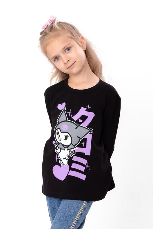 Джемпер для дівчинки Носи Своє 110 см Чорний (6363-036-33-5-2)