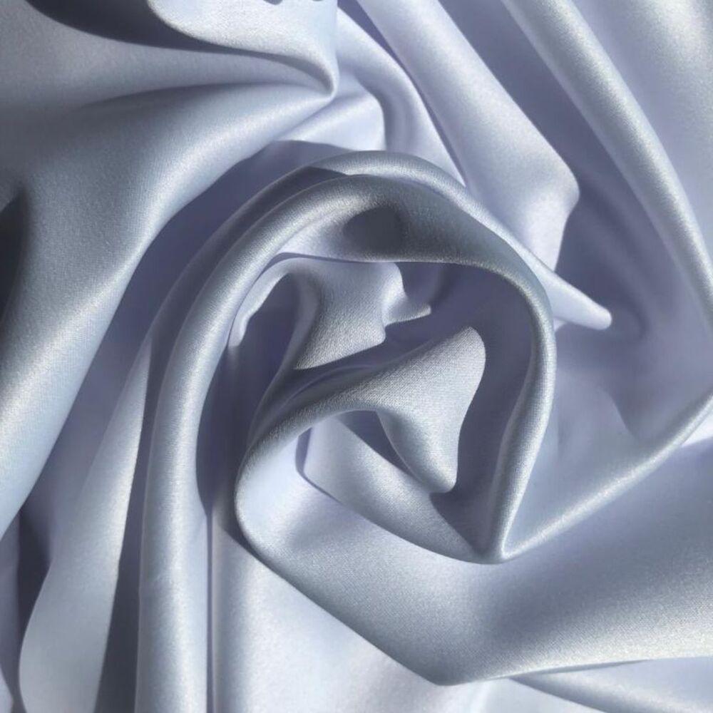 Ткань платяная Атлас V-2 Белый (19808)