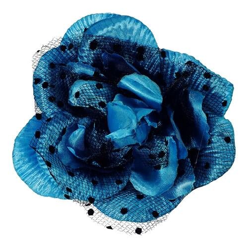 Брошь-заколка-резинка Seta Decor Мишель 122-202BL