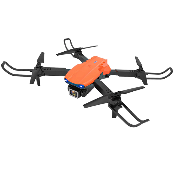 Квадрокоптер RC E99 K3 PRO PLUS 4K та HD камери барометр 2 Акб Orange (d365) - фото 2