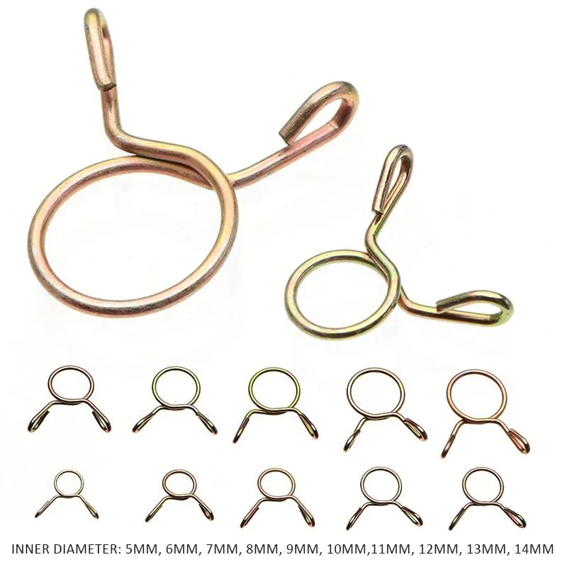 Набор пружинных проволочных хомутов 10 размеров 126 шт. (345924) - фото 5