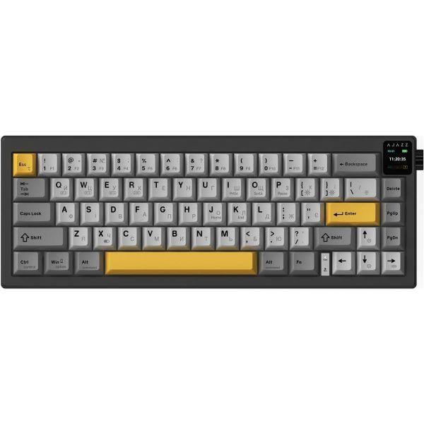 Клавиатура Ajazz AK650 Flying Fish Switch Black (AK650-FF-BGY)