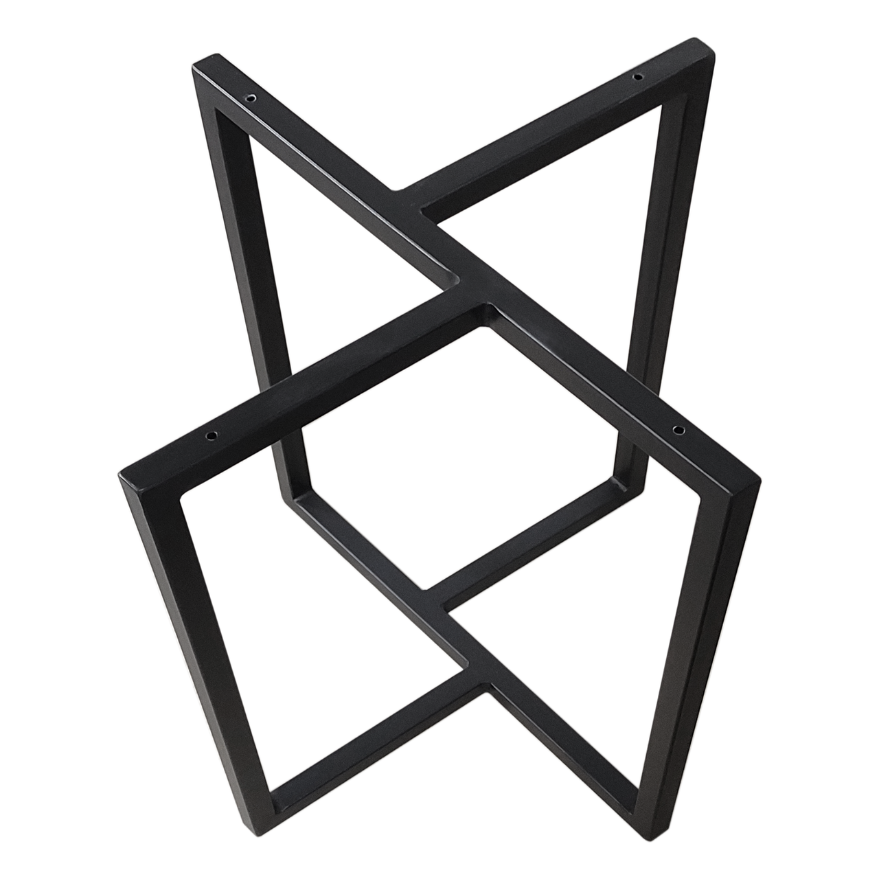 Каркас для журнального столу з металу 450х450 мм H 450 мм Чорний (1106) - фото 4 Каркас для журнального столу з металу 450х450 мм H 450 мм Чорний (1106) - фото 4