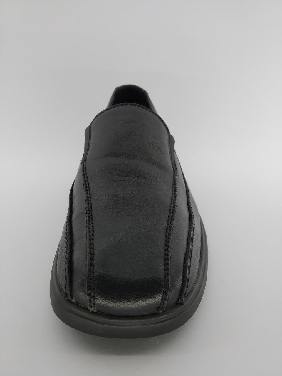 Мокасины мужские 22HRS кожаные р.39 26 см Черный (646186167) - фото 3 Мокасины мужские 22HRS кожаные р.39 26 см Черный (646186167) - фото 3