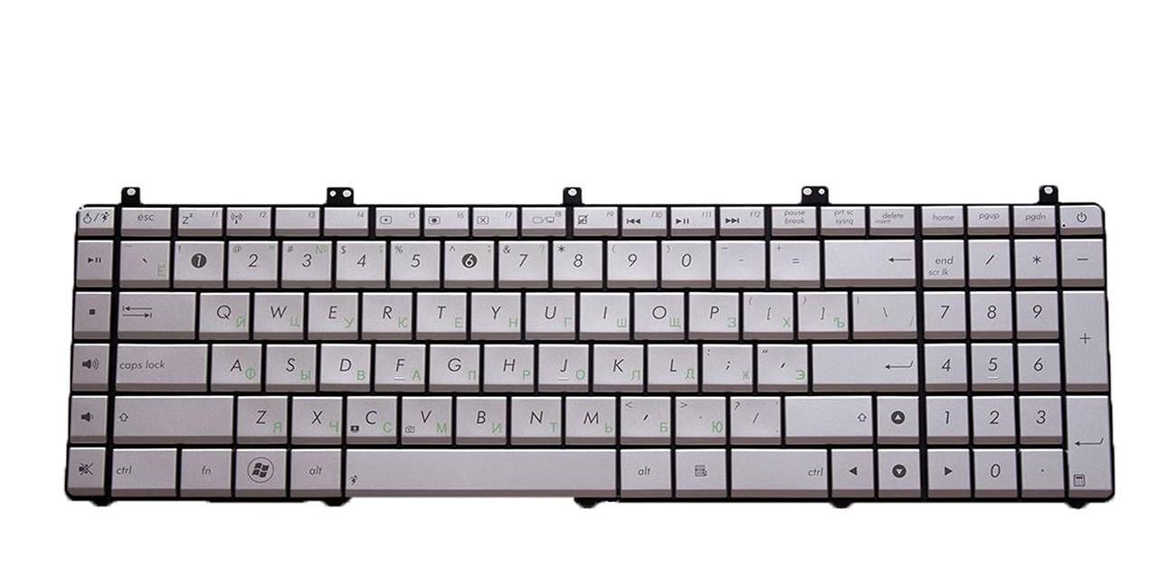 Клавиатура для ноутбука Asus N75 N75SL матовая (0KNB0-7201RU00)