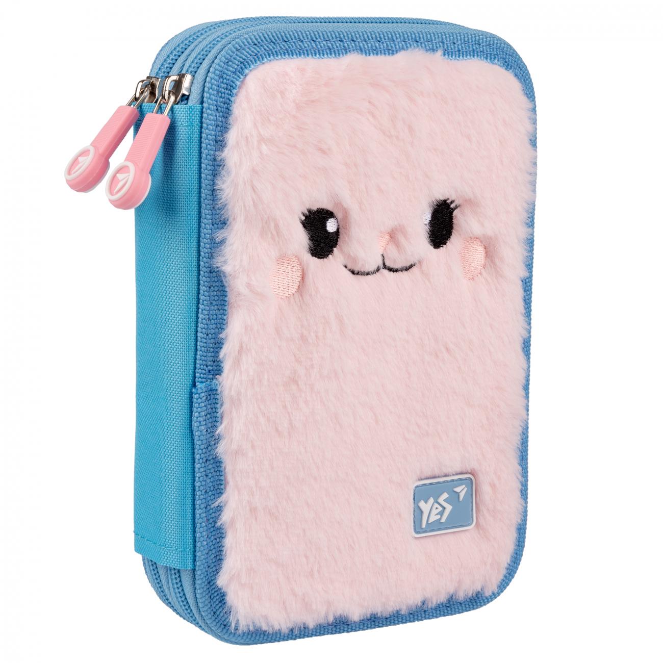 Пенал твердый Yes Kitten HP-01 двойной