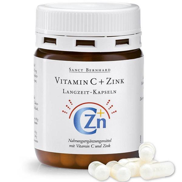 Витамин C Sanct Bernhard Vitamin C+Zink 60 капс. (000020574)