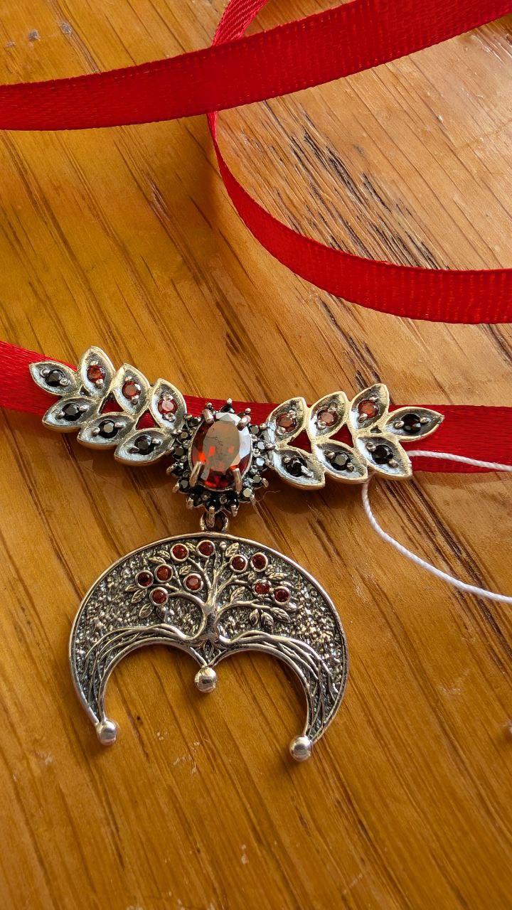 Дукач срібло 925 проба Лунниця з калиною (2905458792) Дукач срібло 925 проба Лунниця з калиною (2905458792)