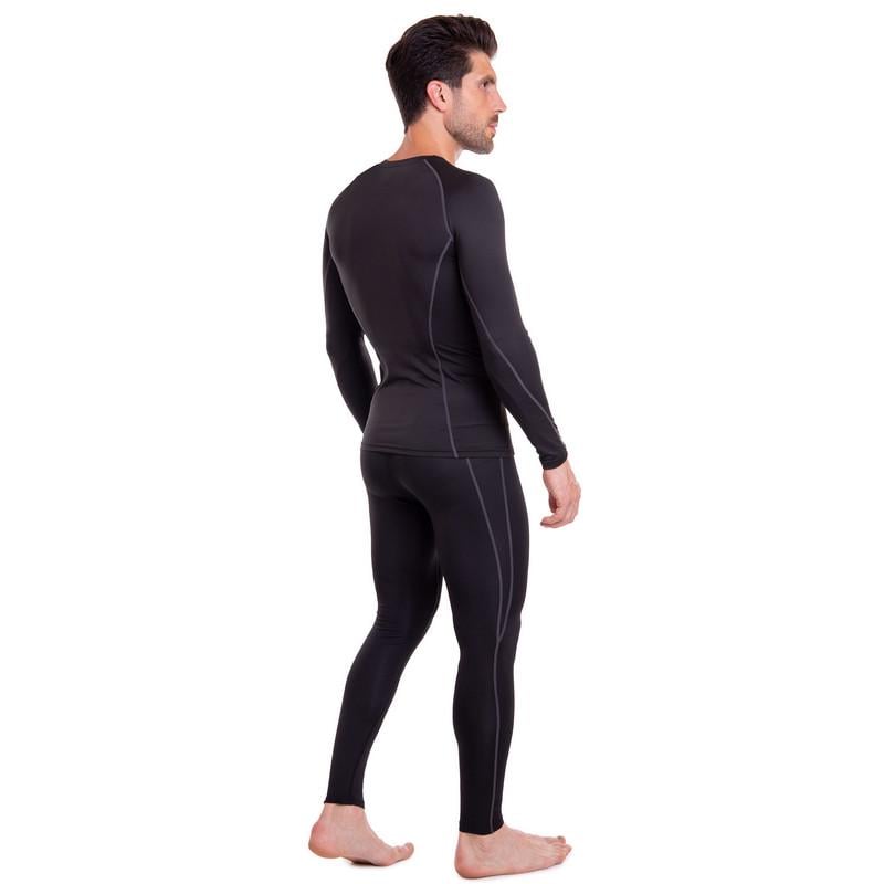 Компресійний одяг чоловічий LIDONG LD-1001 LD-1201 лонгслів і штани XL/р. 48-50 зріст 178-183 см Чорний/Сірий (6936116101132) - фото 2 Компресійний одяг чоловічий LIDONG LD-1001 LD-1201 лонгслів і штани XL/р. 48-50 зріст 178-183 см Чорний/Сірий (6936116101132) - фото 2