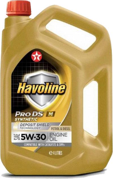 Моторное масло Texaco Havoline ProDS V C2/C3 SN 5W-30 4 л (804038MHE)