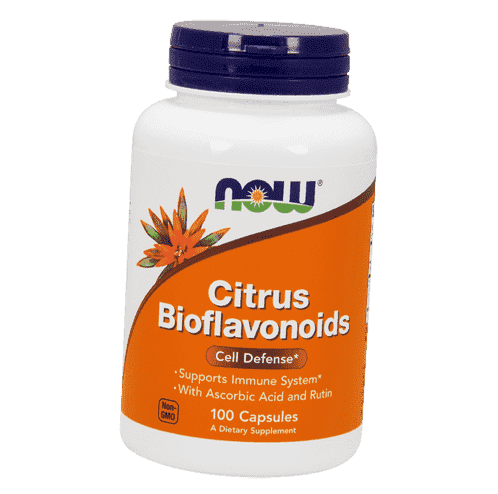 Биофлавоноиды цитрусовые Citrus Bioflavonoids с витамином С и рутином 100 капс. (70128031)