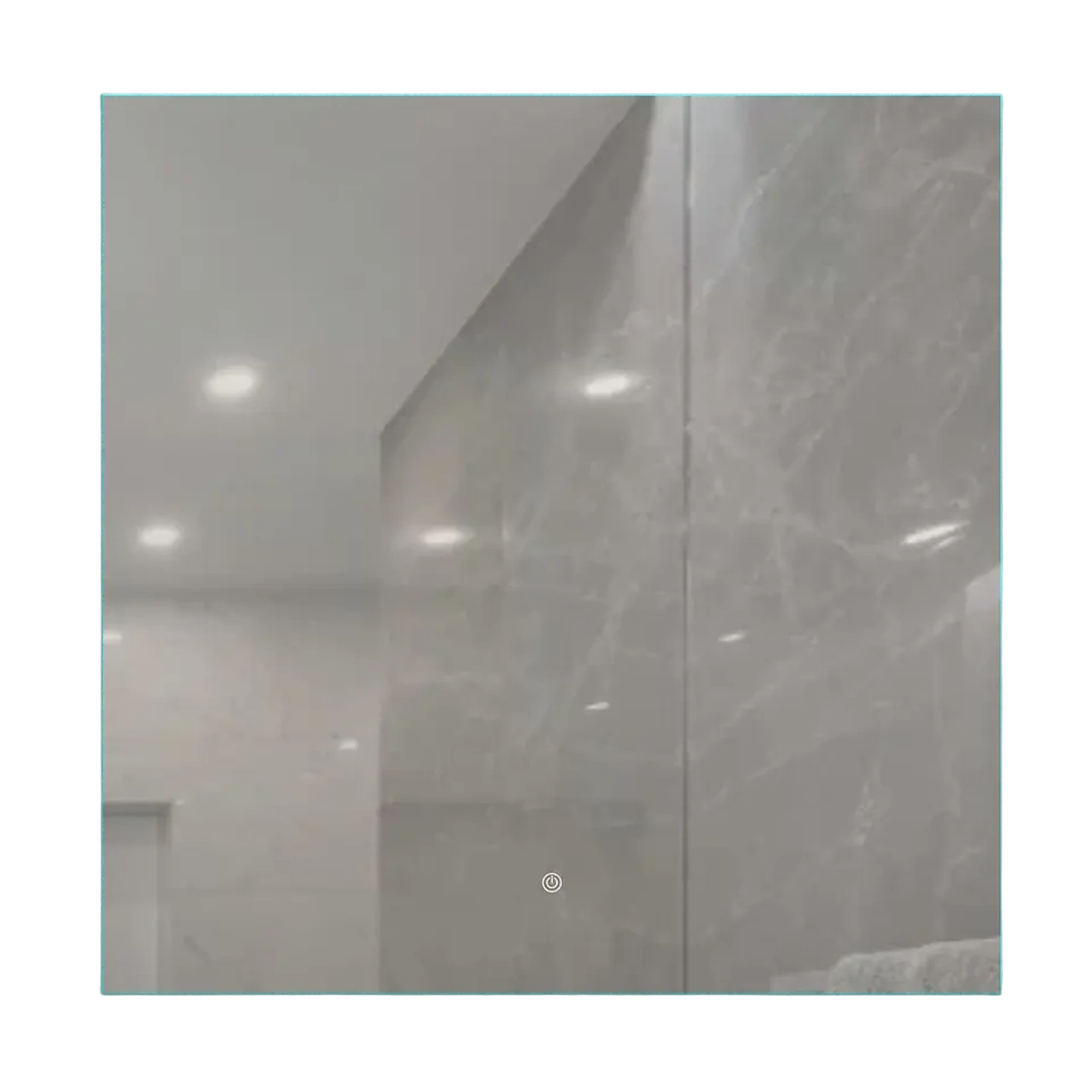 Дзеркало для ванної кімнати AVT Еко 800x800 квадратне, з LED-підсвіткою