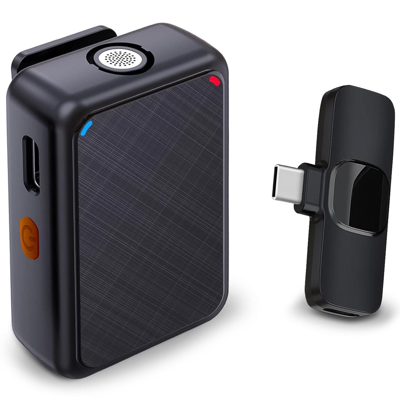 Микрофон беспроводной петличный Savetek P38 Type-C для Android смартфона/планшета до 20 м - фото 14