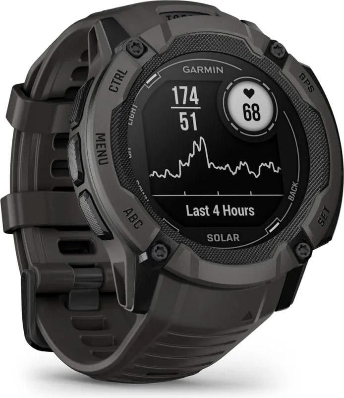 Смарт-часы Garmin Instinct 2X Solar Graphite (010-02805-10/00) - фото 3