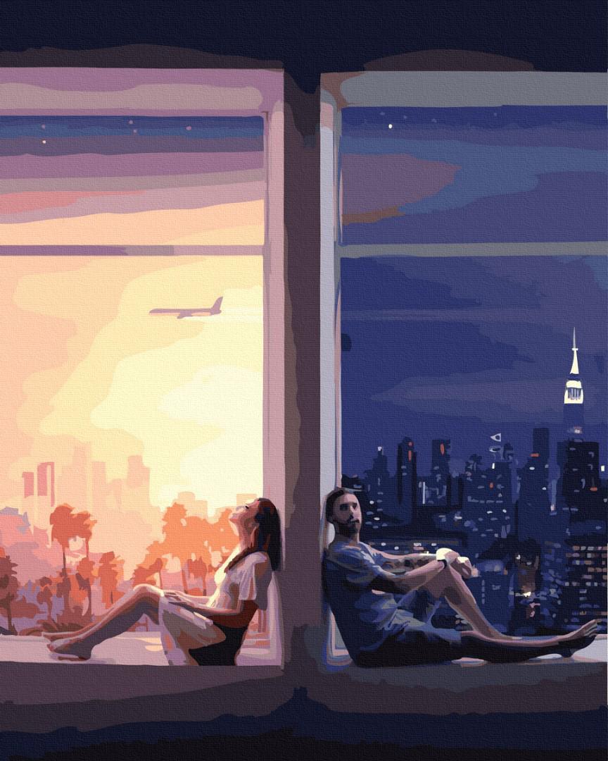 Картина по номерам Brushme Любовь на расстоянии 40x50 см (GX28031)