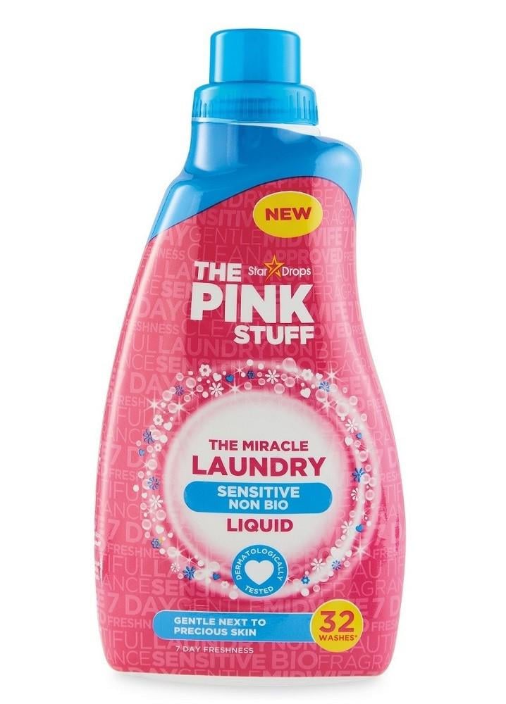 Гель для прання Pink Stuff The Miracle Laundry Sensitive Non Bio 960 мл 32 прання (E-00304)