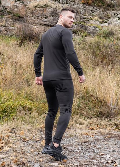 Термокостюм чоловічий M Чорний (2201-M) - фото 3 Термокостюм чоловічий M Чорний (2201-M) - фото 3