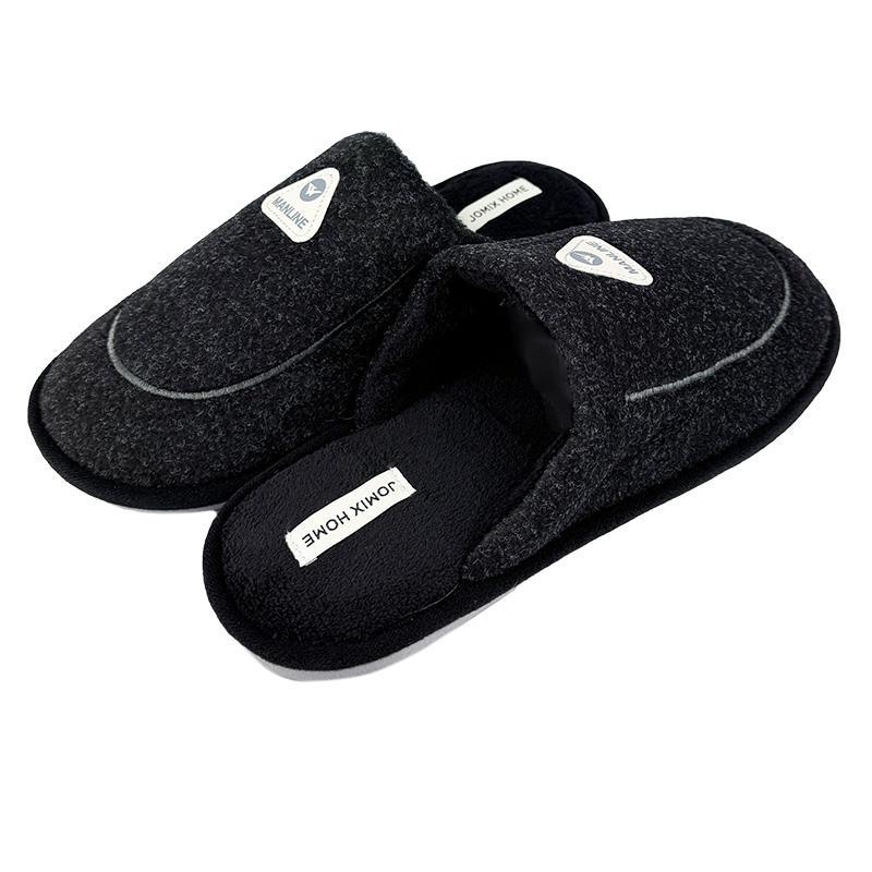 Кімнатні чоловічі капці Jomix 10253-1 p. 45 29 см Чорний - фото 3 Кімнатні чоловічі капці Jomix 10253-1 p. 45 29 см Чорний - фото 3