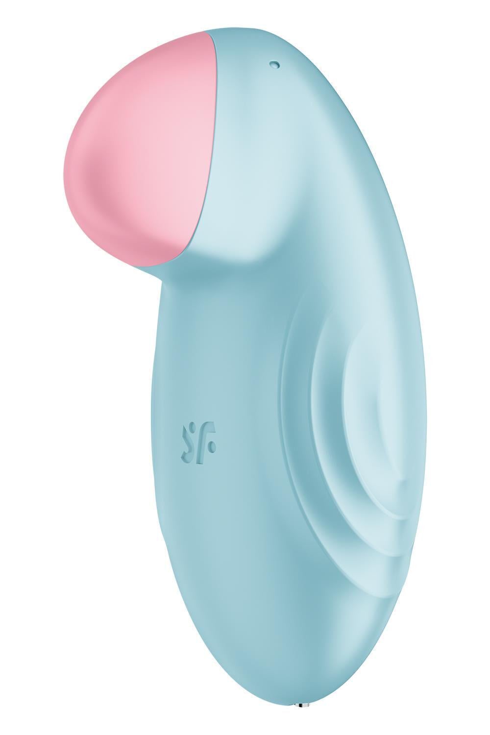 Вибратор для клитора Satisfyer Tropical Tip Light Blue (SO7142)