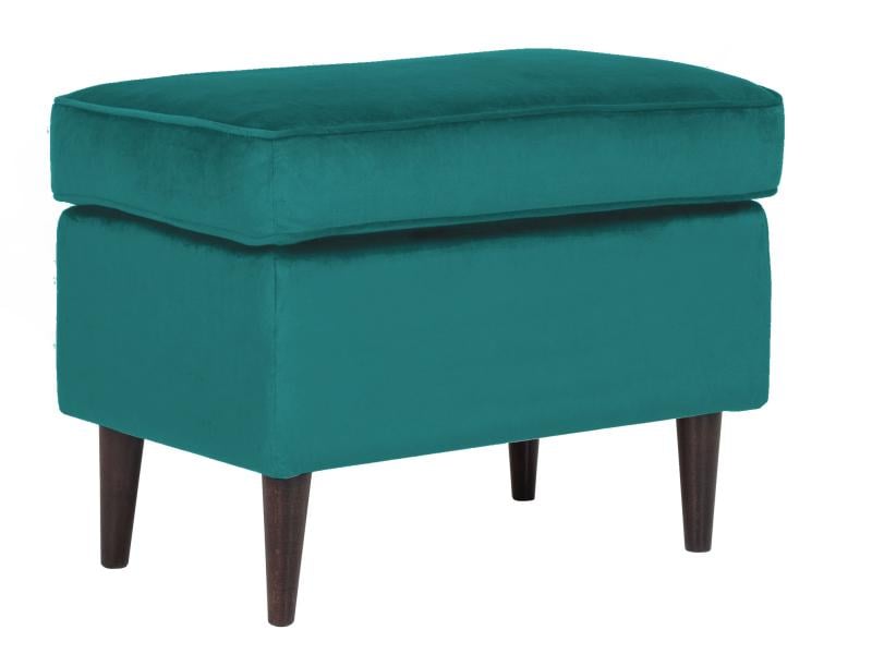 Подножек Ron Velvet Бирюзовый/Венге (RONV85W)