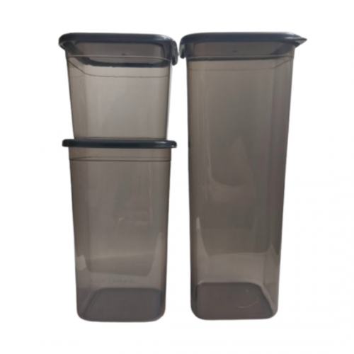 Набор емкостей для сыпучих продуктов Прайм 3 шт. (7395)