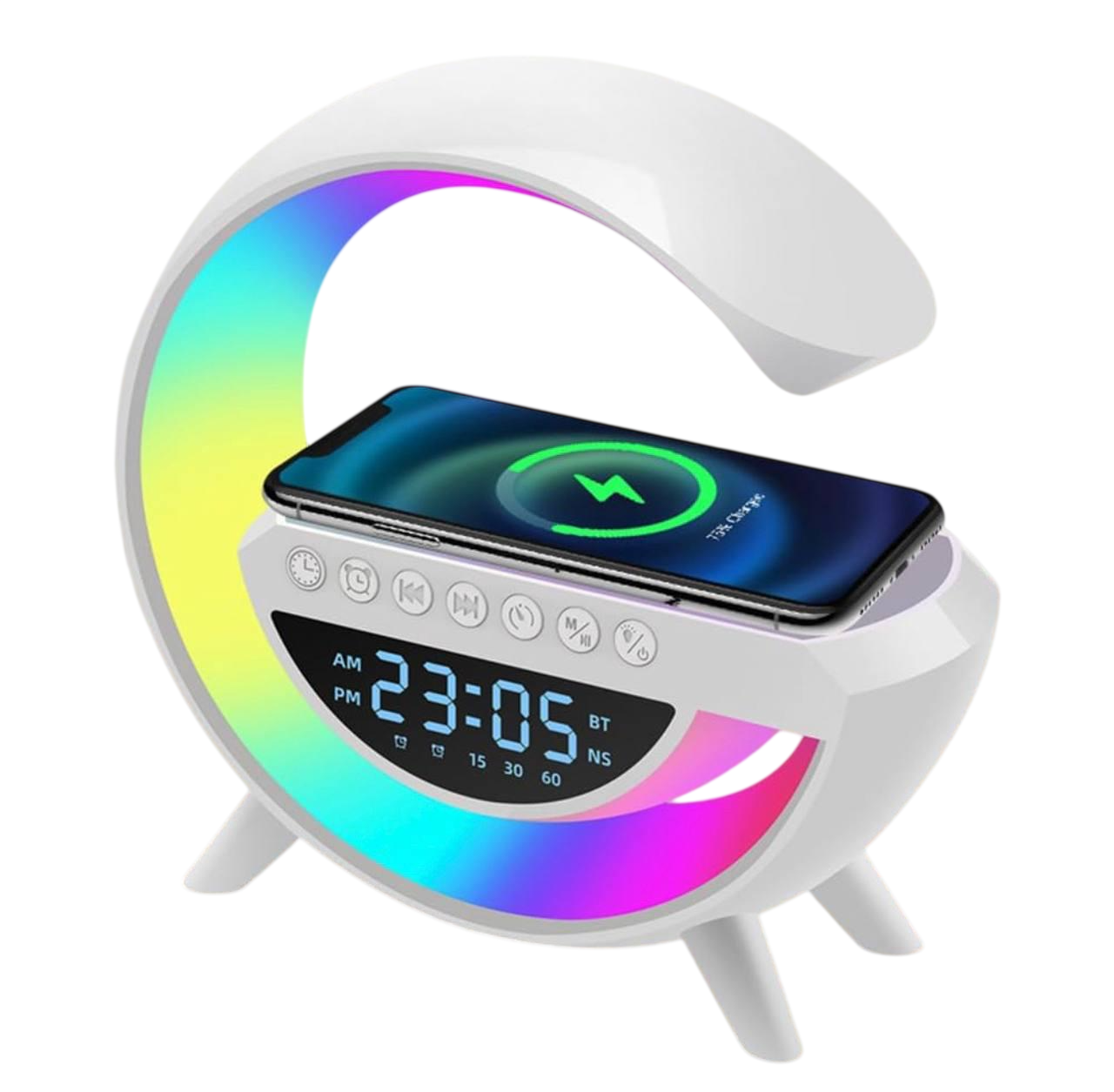 Лампа-ночник Smart Light Sound Machine с часами