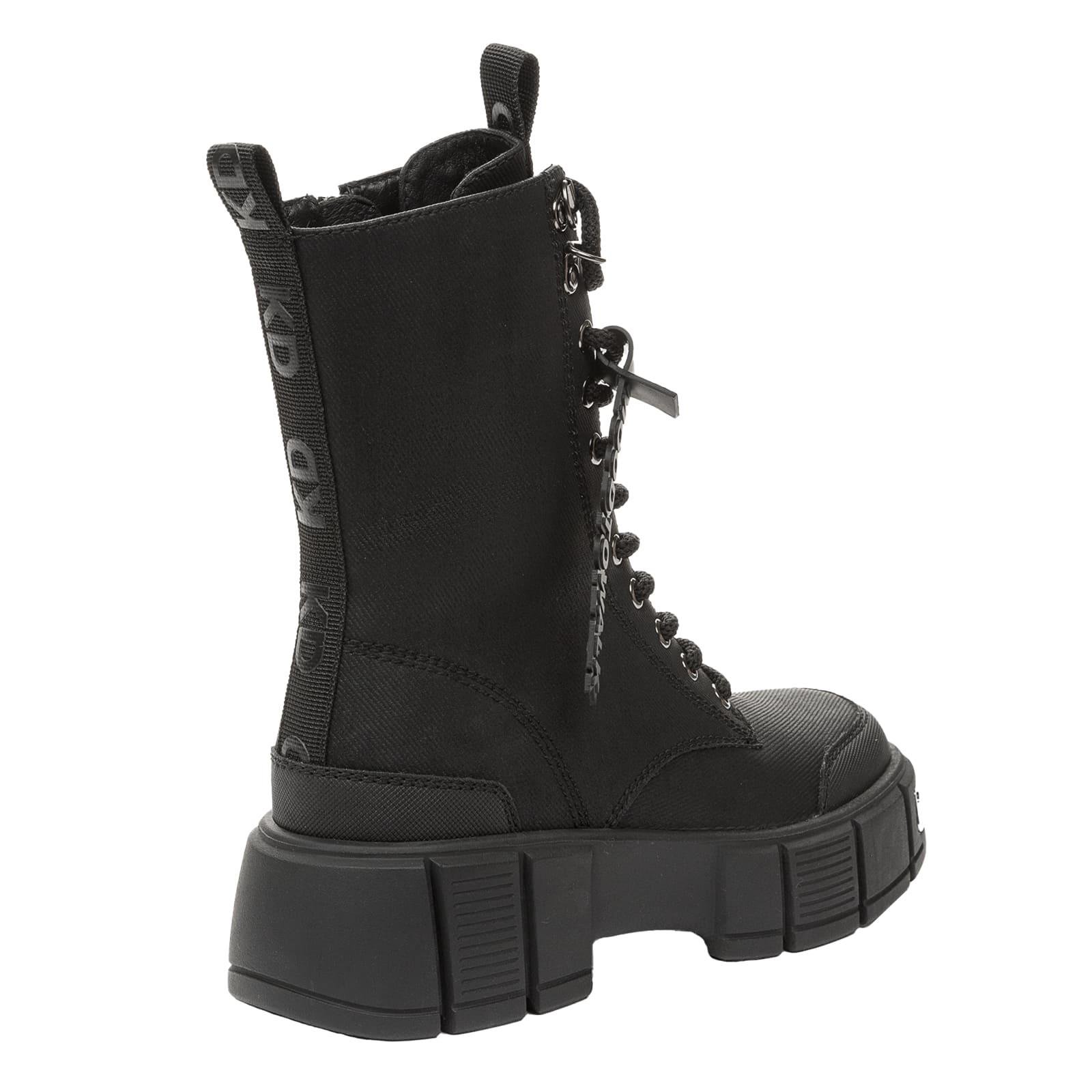 Кросівки-черевики дитячі утеплені KEDDO 92535445 для дівчинки р. 39 Чорний (9253544539) - фото 3 Кросівки-черевики дитячі утеплені KEDDO 92535445 для дівчинки р. 39 Чорний (9253544539) - фото 3