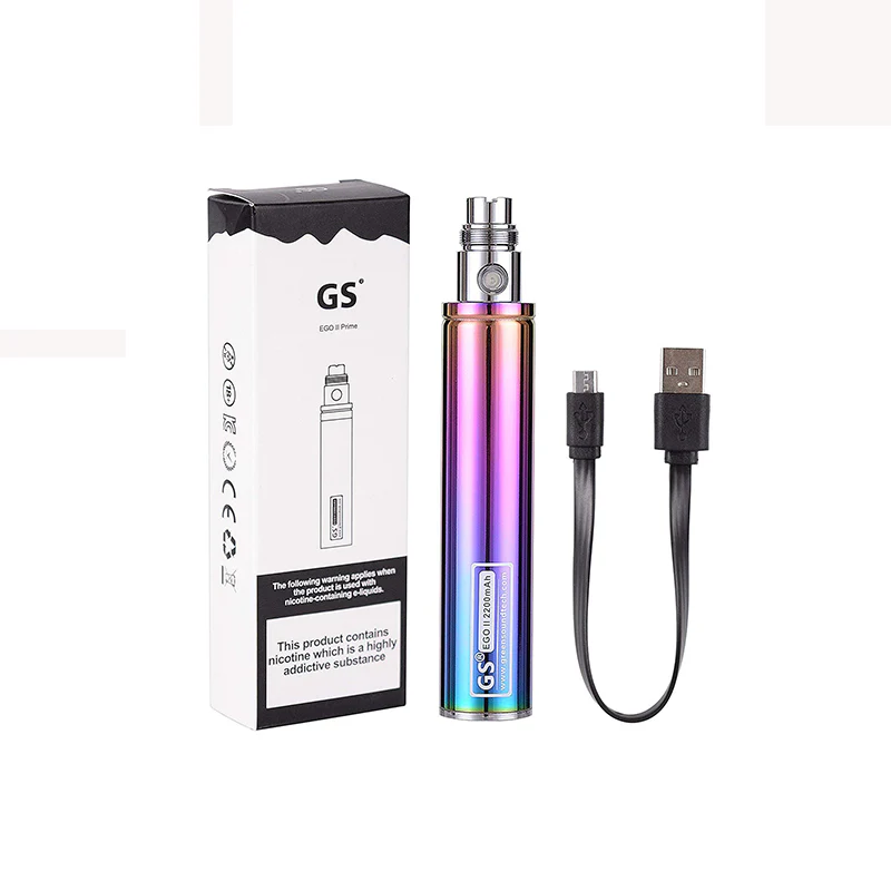 Вейп мод бокс GS EGO II Prime 2200 mAh Micro USB 510 E-Shisha (2949809345)