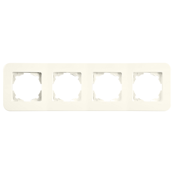 Рамка для розетки Viko Rollina 4-на горизонтальна Бiлий (90480054) Рамка для розетки Viko Rollina 4-на горизонтальна Бiлий (90480054)