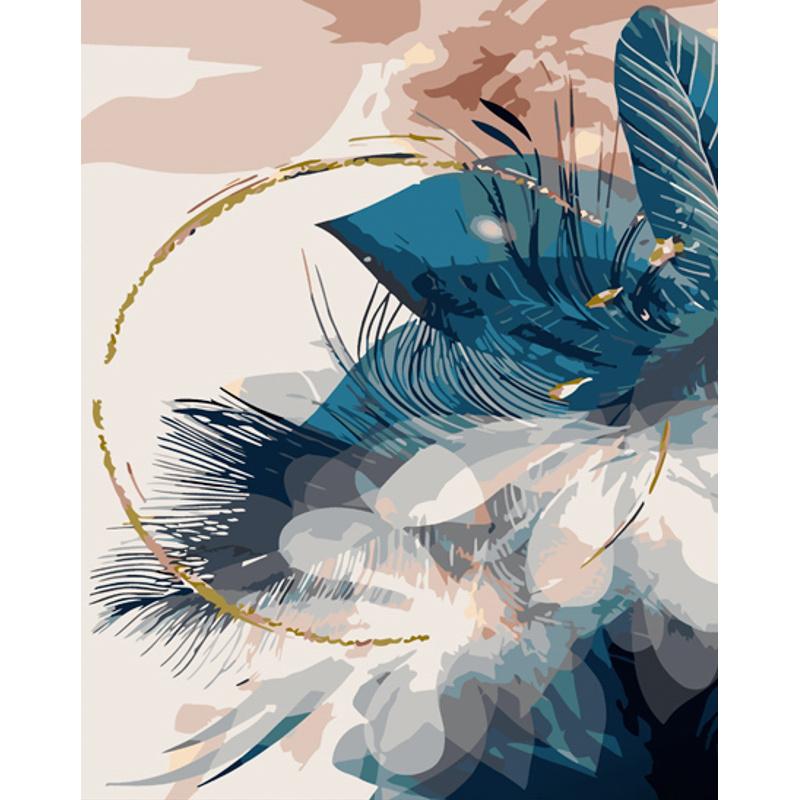 Картина по номерам Strateg Премиум Призрачный букет 40x50 см (GS1048)