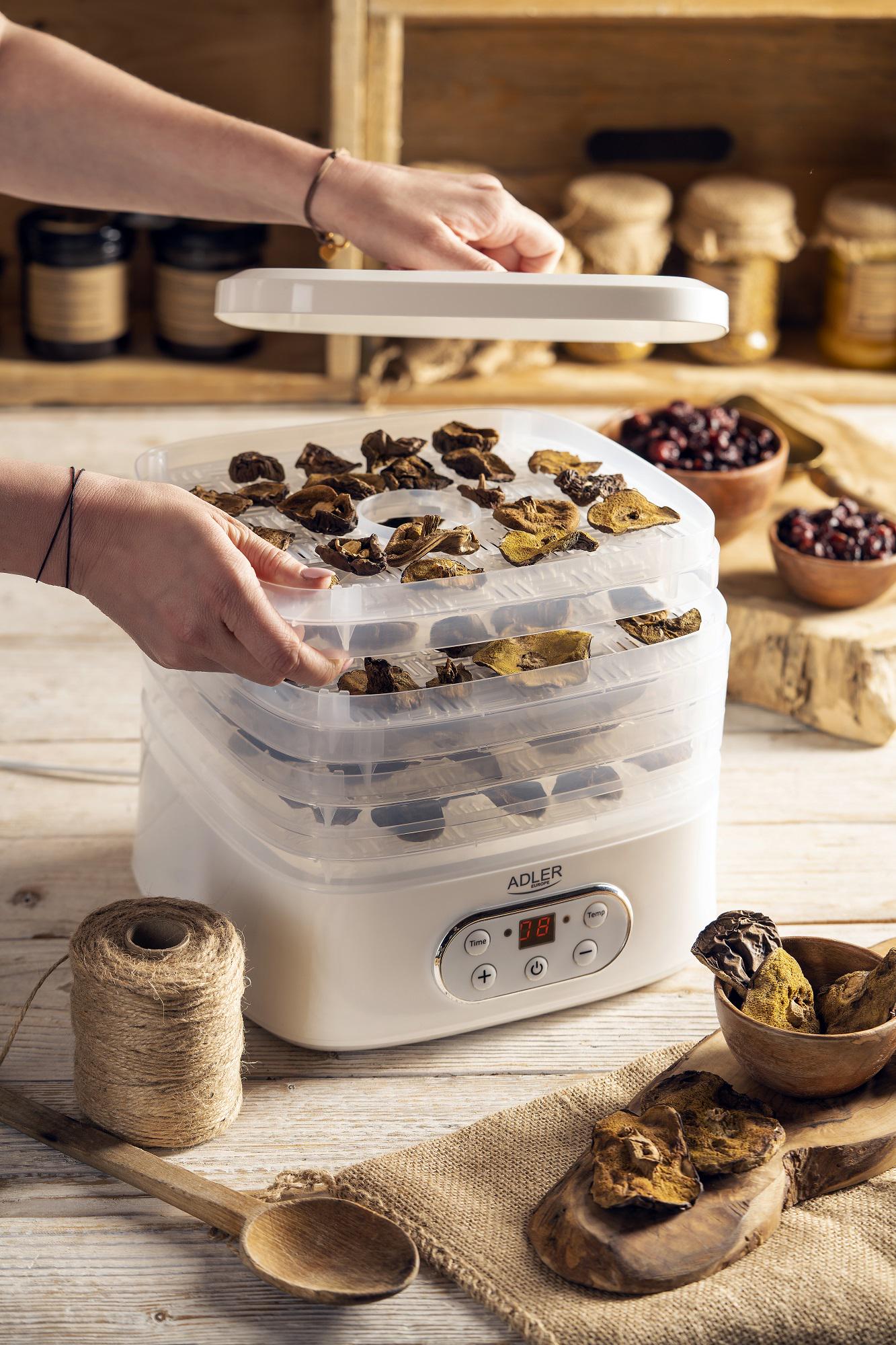 Сушка для овочів і фруктів Adler AD 6658 - фото 18 Сушка для овочів і фруктів Adler AD 6658 - фото 18