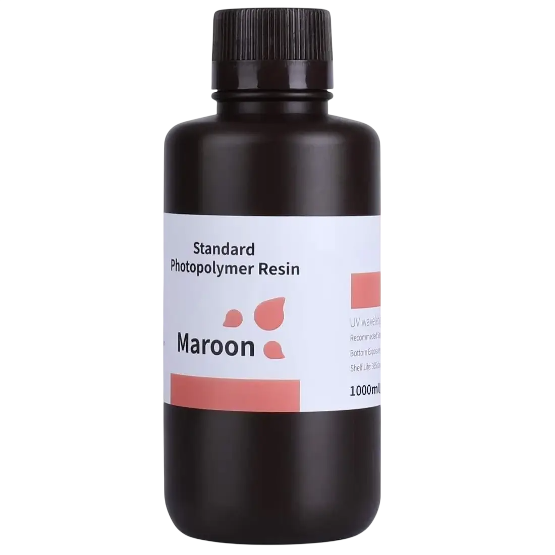 Фотополимерная смола для 3D-печати ELEGOO Standard Resin 1 кг бордовая (33739678) Фотополимерная смола для 3D-печати ELEGOO Standard Resin 1 кг бордовая (33739678)