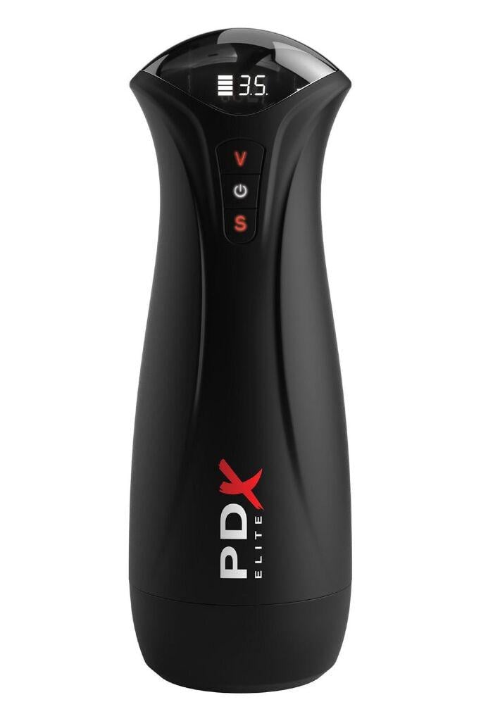 Вибромастурбатор-вагина Pipedream PDX Elite 24,5 см Бежевый (P61603)