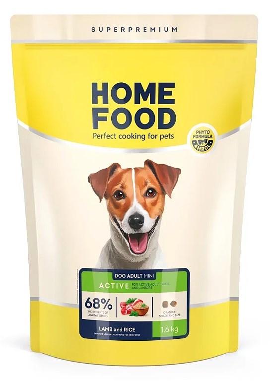 Корм сухой для собак Home Food Mini Active Ягнятина и рис 1,6 кг (3034951930) Корм сухой для собак Home Food Mini Active Ягнятина и рис 1,6 кг (3034951930)