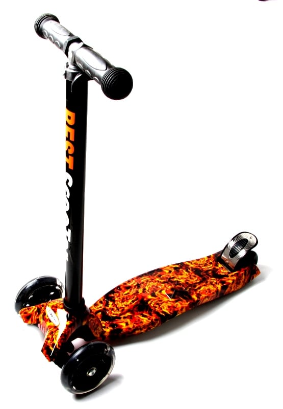 Самокат детский Scooter Maxi Style Fire Dragon (2T1047)