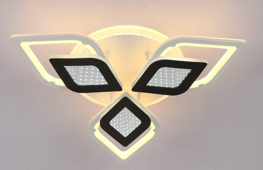 Люстра светодиодная акриловая Valeso V K29053-3 1 с пультом